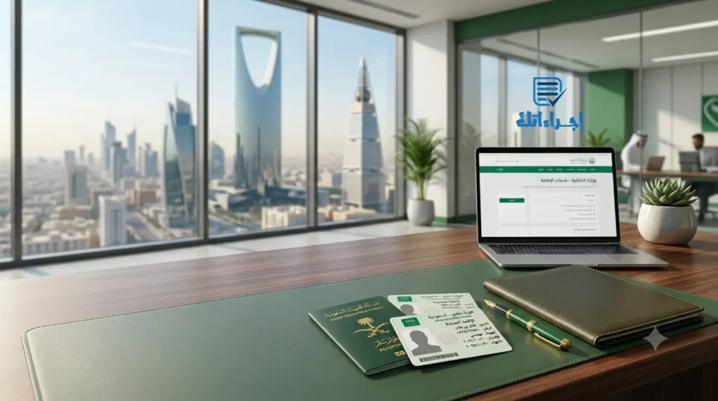 إصدار إقامة جديدة